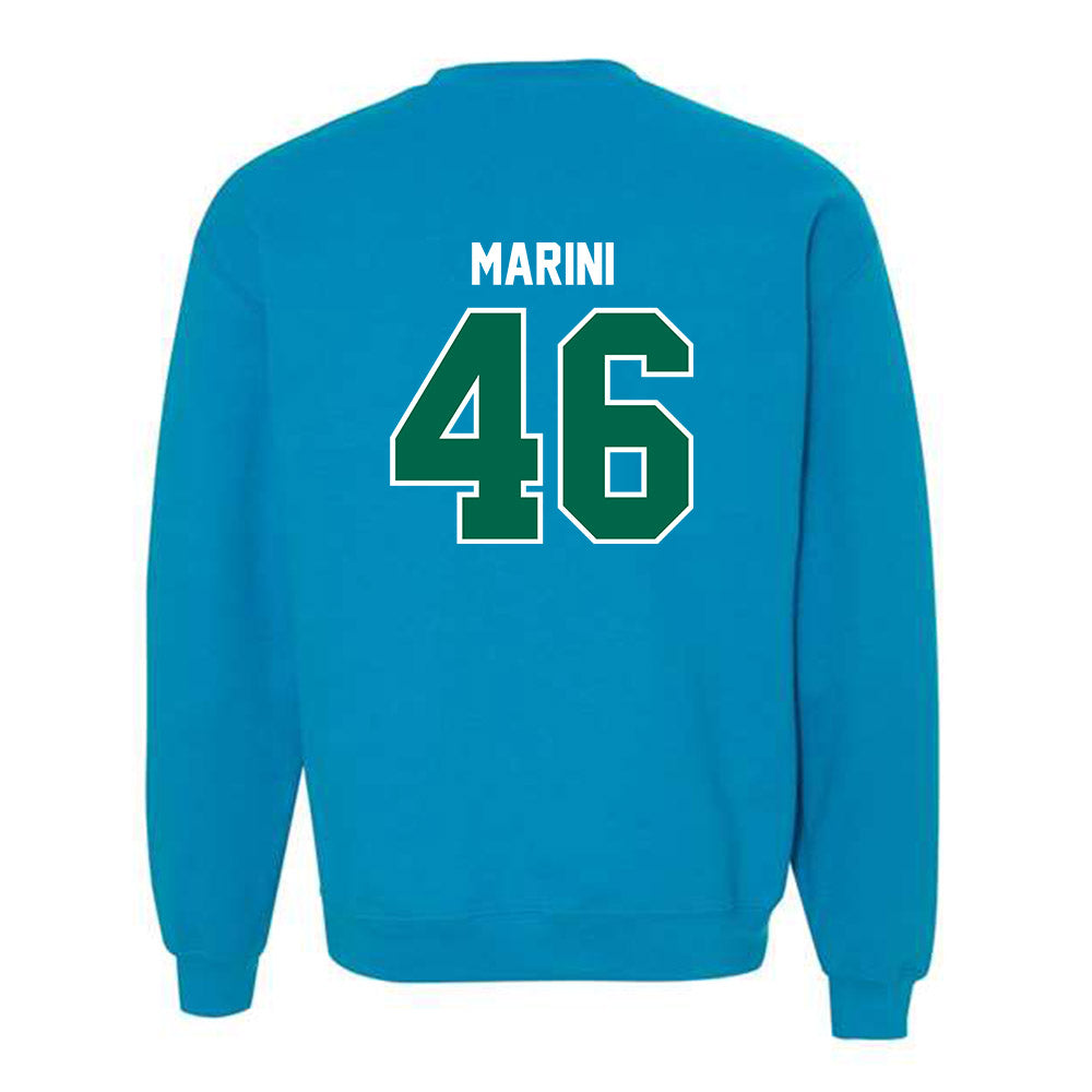 Tulane - NCAA Football : Zach Marini - Crewneck Sweatshirt-1