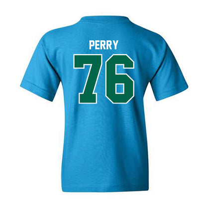 Tulane - NCAA Football : Gresham Perry - Youth T-Shirt-1