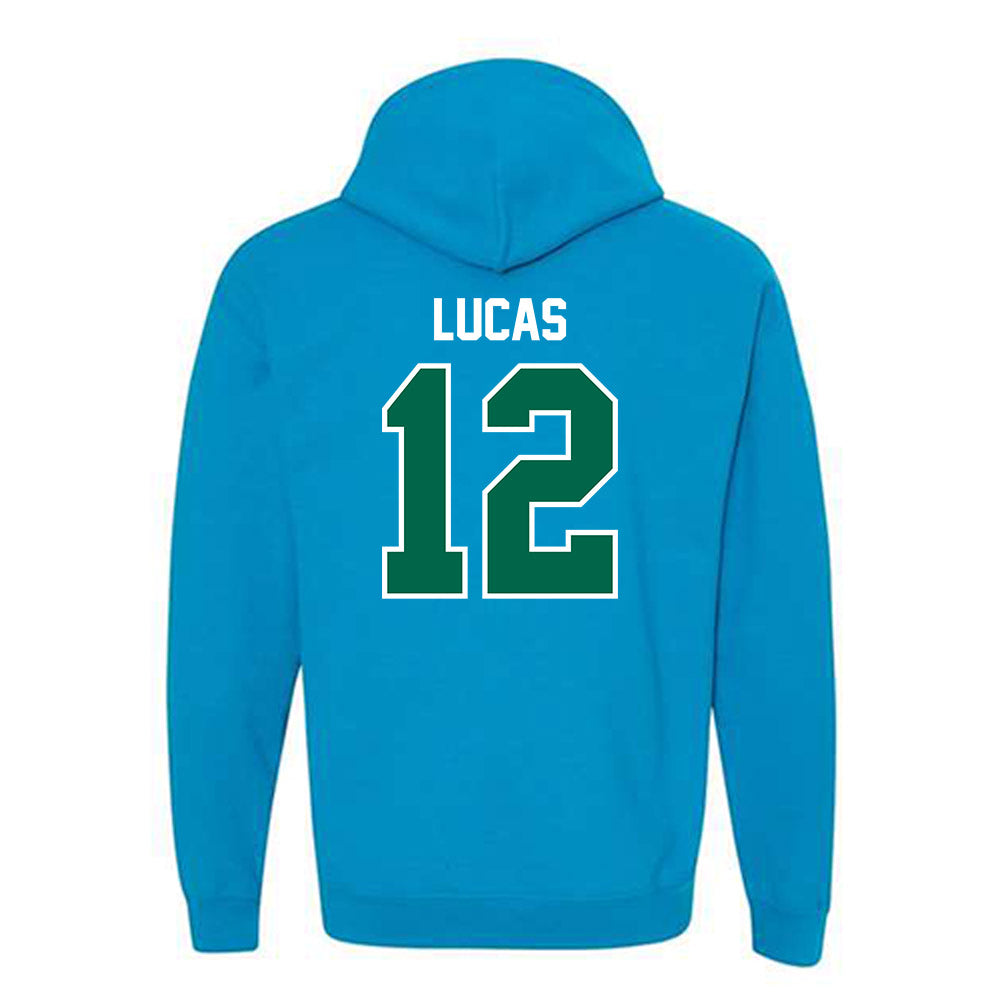 Tulane - NCAA Football : Jaylin Lucas - Hooded Sweatshirt-1