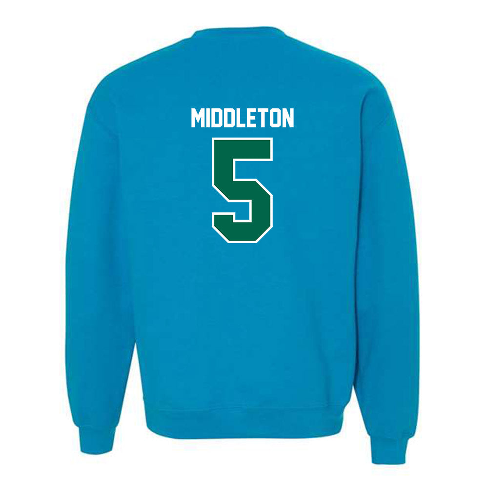 Tulane - NCAA Men's Basketball : Scotty Middleton - Crewneck Sweatshirt-1