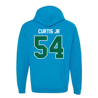Tulane - NCAA Football : Jeffrey Curtis Jr - Hooded Sweatshirt-1