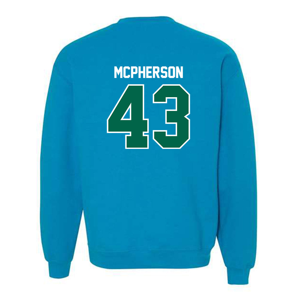 Tulane - NCAA Football : Grayson McPherson - Crewneck Sweatshirt-1