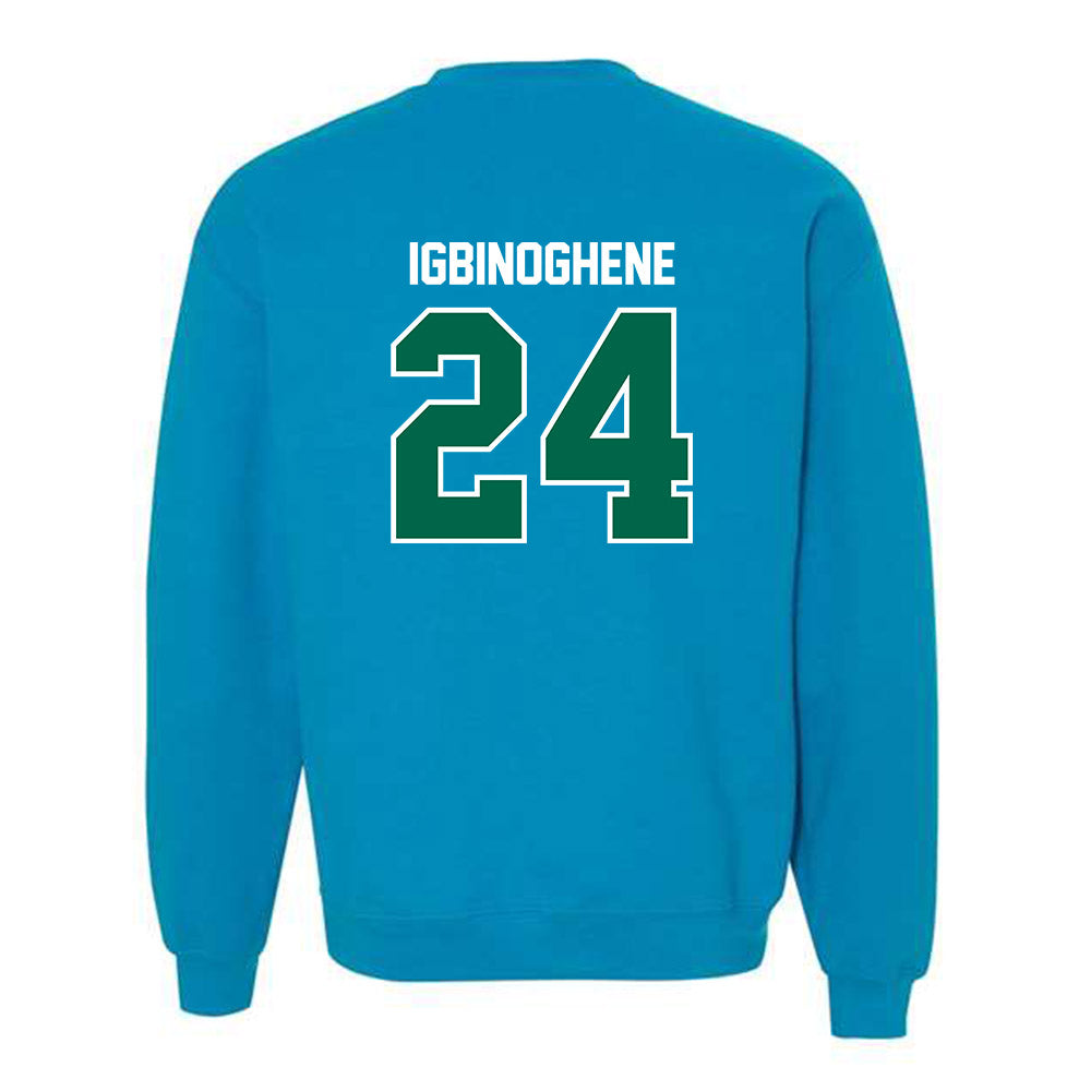 Tulane - NCAA Football : Michael Igbinoghene - Crewneck Sweatshirt-1
