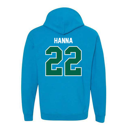 Tulane - NCAA Women's Basketball : Dyllan Hanna - Hooded Sweatshirt-1