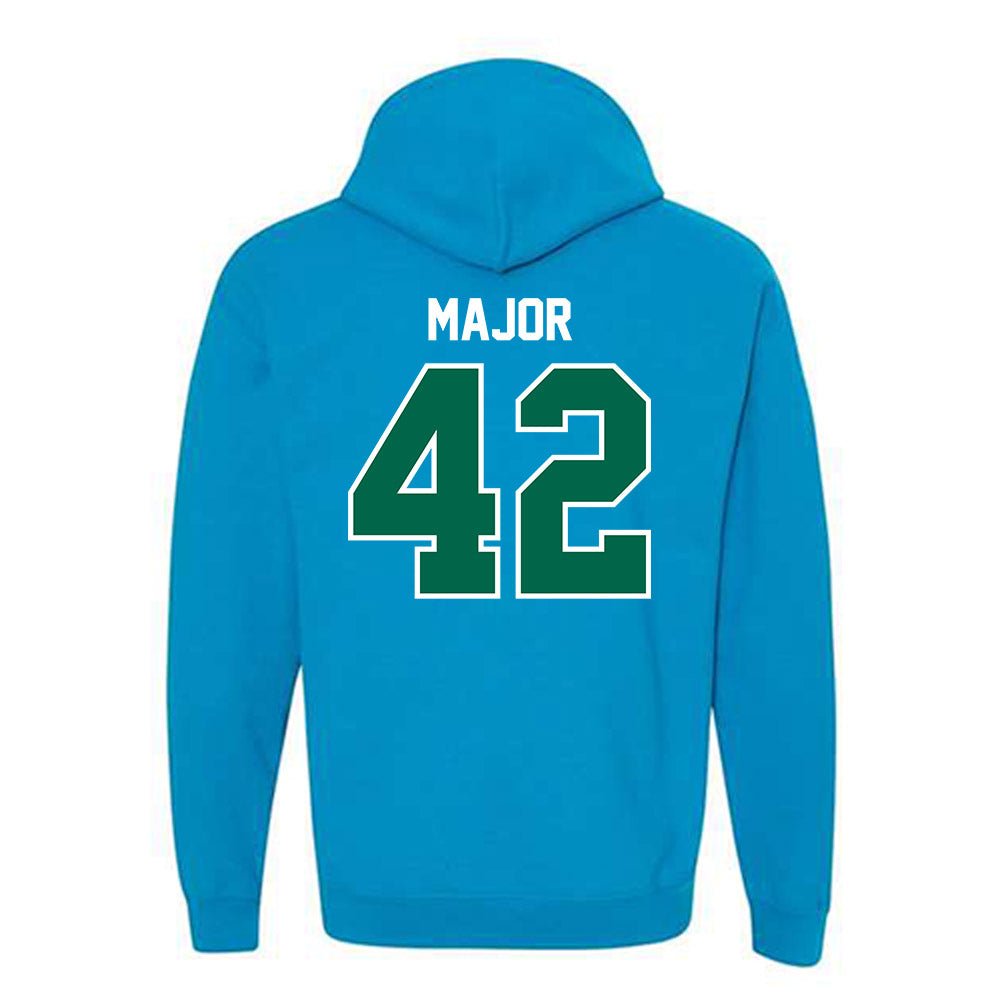 Tulane - NCAA Baseball : Matthew Major - Hooded Sweatshirt-1
