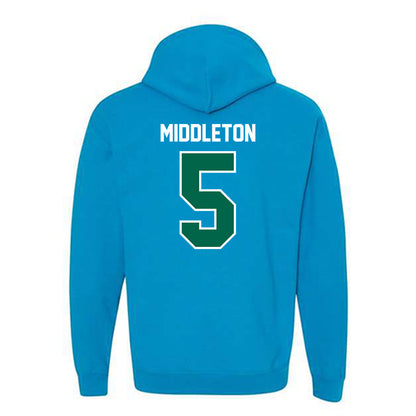 Tulane - NCAA Men's Basketball : Scotty Middleton - Hooded Sweatshirt-1