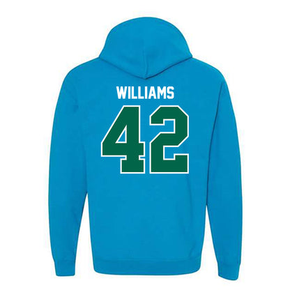 Tulane - NCAA Football : Makai Williams - Hooded Sweatshirt-1