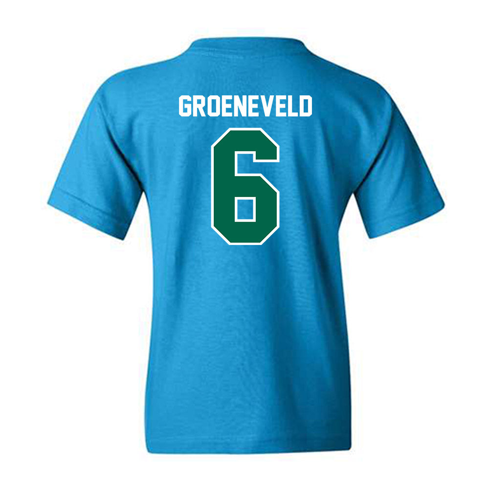 Tulane - NCAA Baseball : Aj Groeneveld - Youth T-Shirt-1