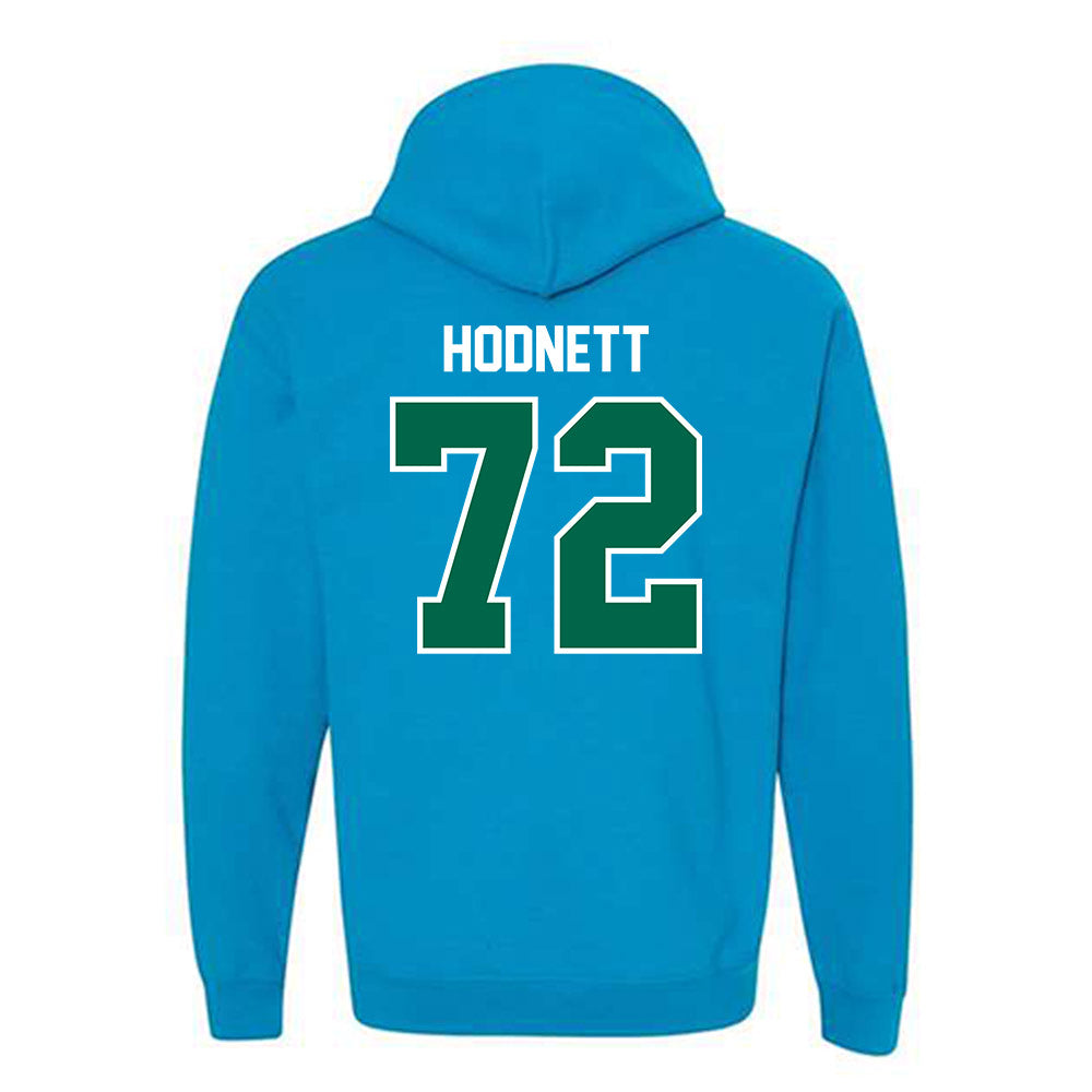 Tulane - NCAA Football : Mitch Hodnett - Hooded Sweatshirt-1