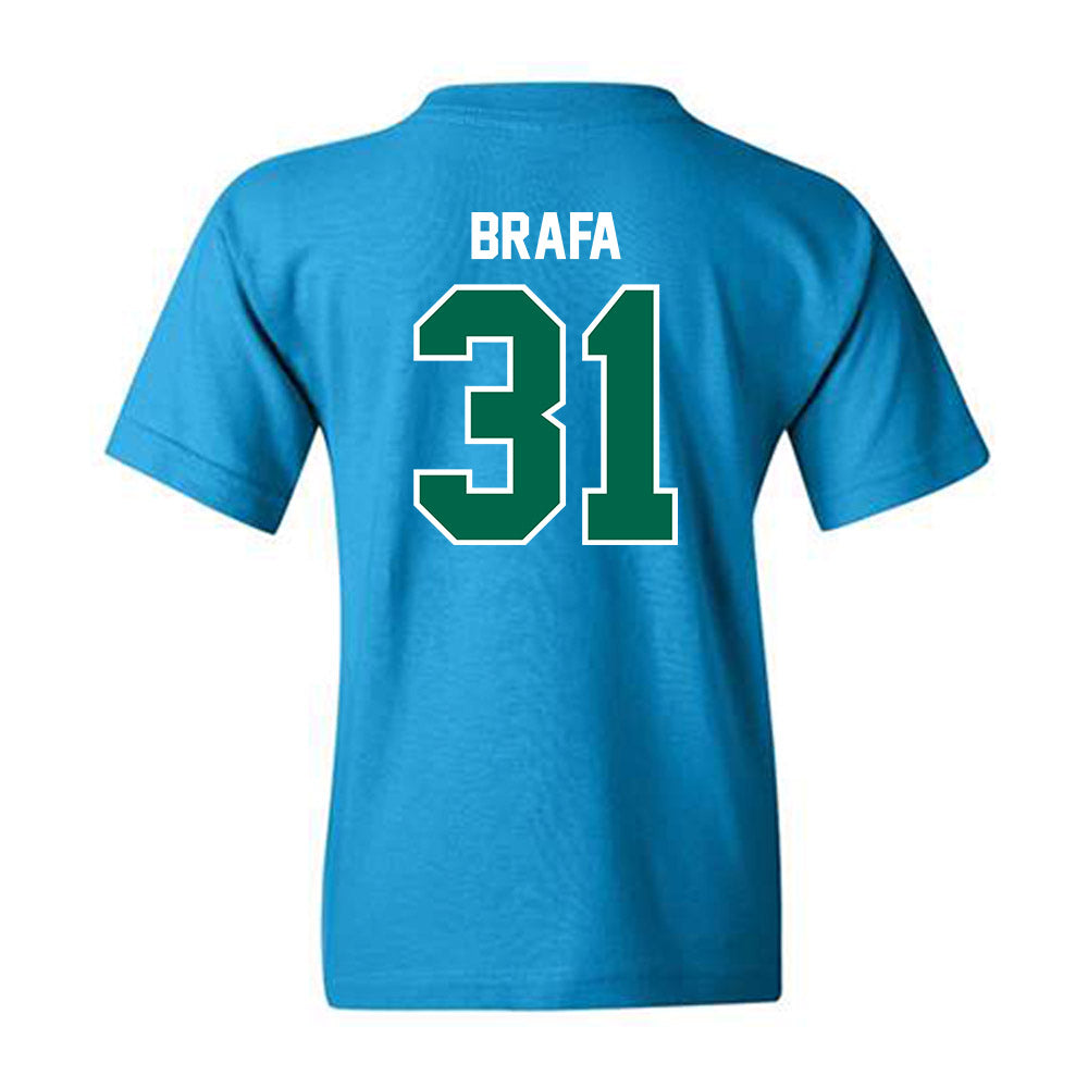 Tulane - NCAA Baseball : Jack Brafa - Youth T-Shirt-1