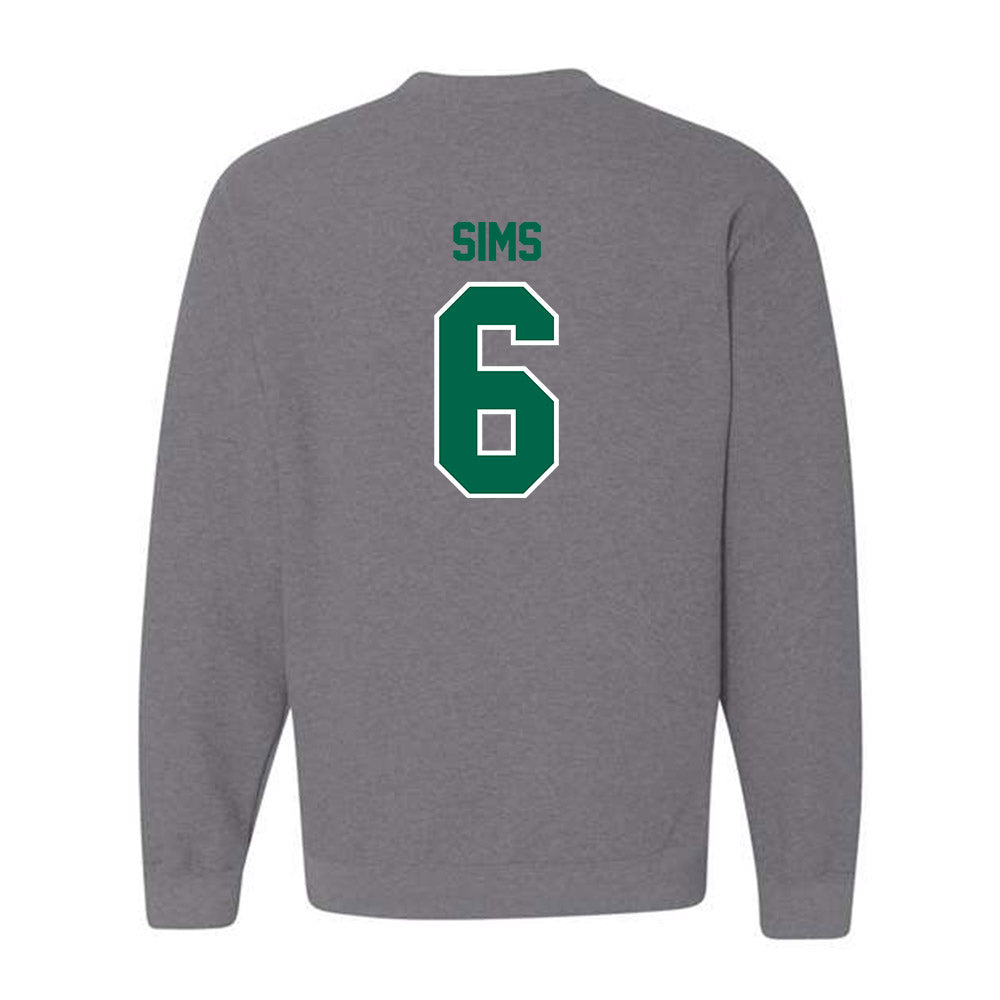 Tulane - NCAA Football : Joshua Sims - Classic Shersey Crewneck Sweatshirt-1