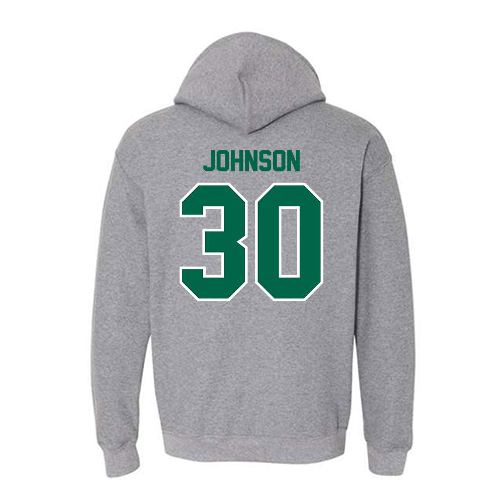 Tulane - NCAA Baseball : Nate Johnson - Classic Shersey Hooded Sweatshirt-1