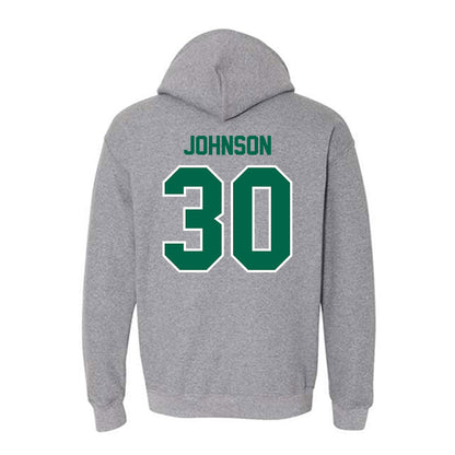 Tulane - NCAA Baseball : Nate Johnson - Classic Shersey Hooded Sweatshirt-1
