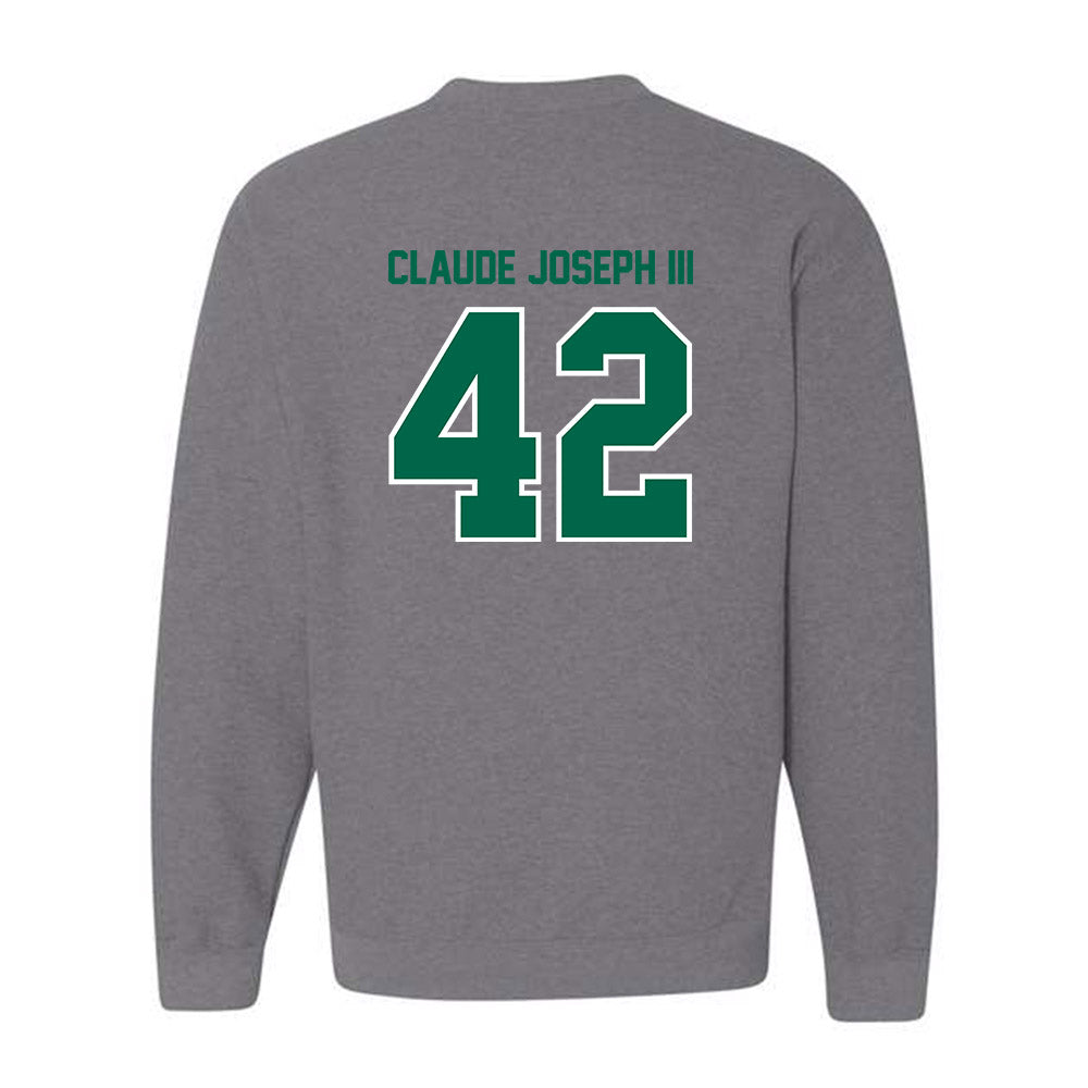 Tulane - NCAA Football : Jean Claude Joseph III - Classic Shersey Crewneck Sweatshirt-1