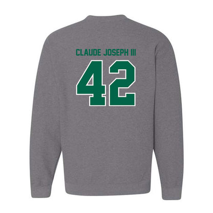 Tulane - NCAA Football : Jean Claude Joseph III - Classic Shersey Crewneck Sweatshirt-1