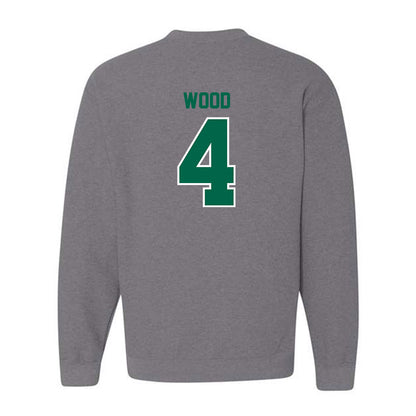 Tulane - NCAA Baseball : Tye Wood - Classic Shersey Crewneck Sweatshirt-1