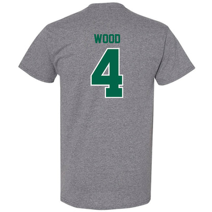Tulane - NCAA Baseball : Tye Wood - Classic Shersey T-Shirt-1