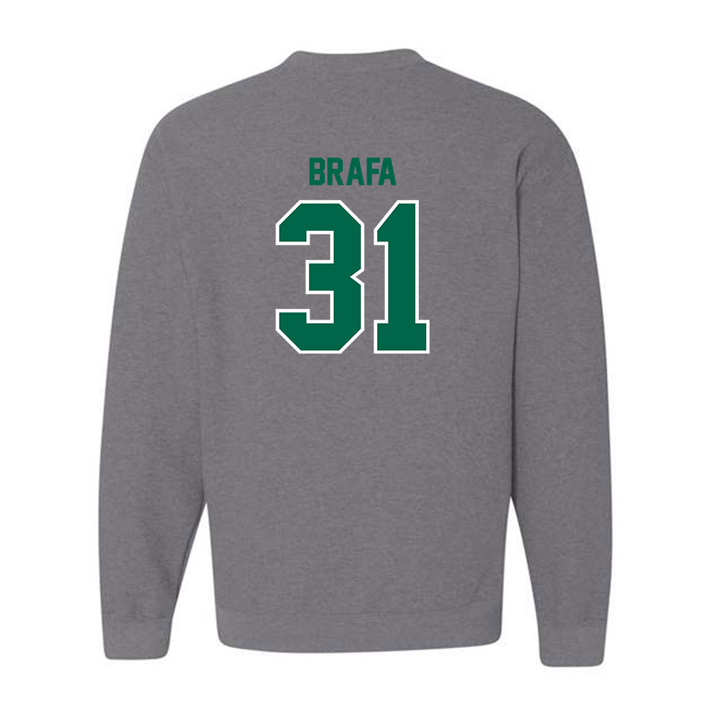 Tulane - NCAA Baseball : Jack Brafa - Classic Shersey Crewneck Sweatshirt-1