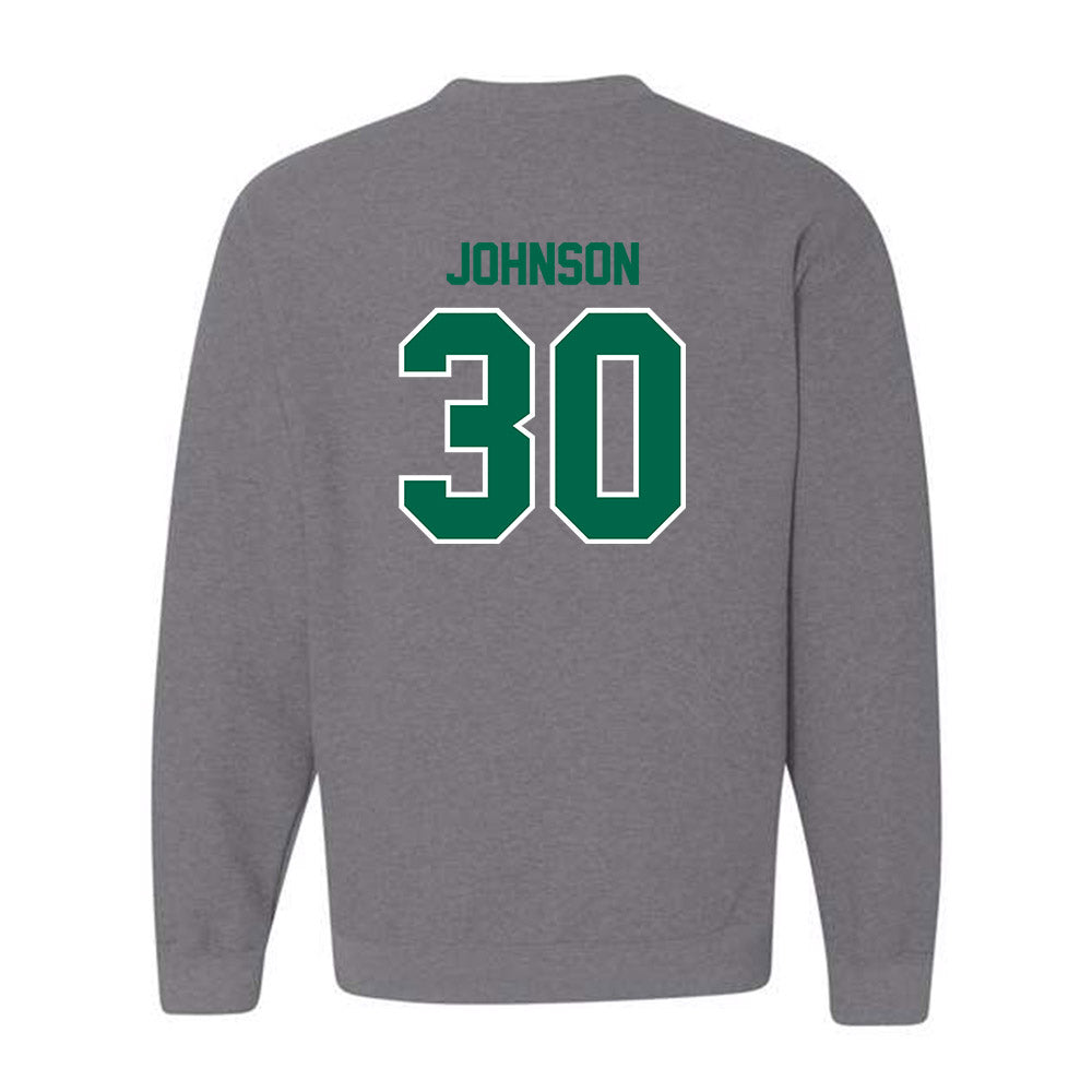 Tulane - NCAA Baseball : Nate Johnson - Classic Shersey Crewneck Sweatshirt-1