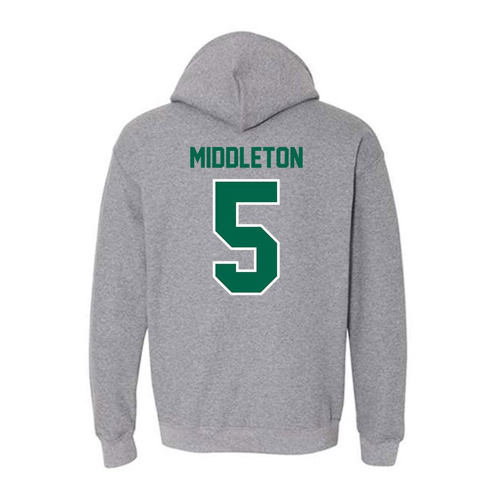 Tulane - NCAA Men's Basketball : Scotty Middleton - Classic Shersey Hooded Sweatshirt-1