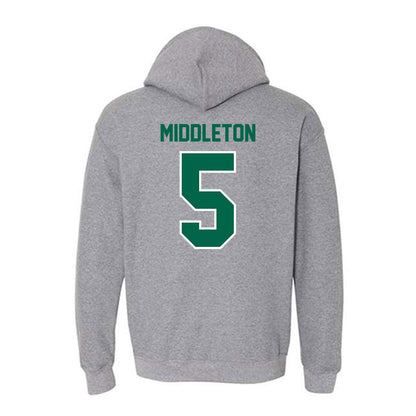 Tulane - NCAA Men's Basketball : Scotty Middleton - Classic Shersey Hooded Sweatshirt-1