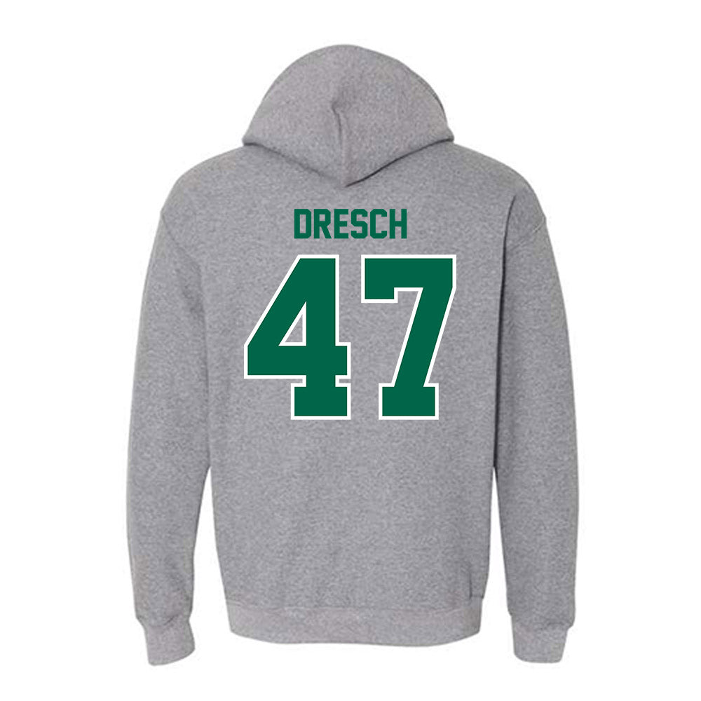 Tulane - NCAA Football : Zachary Dresch - Classic Shersey Hooded Sweatshirt-1