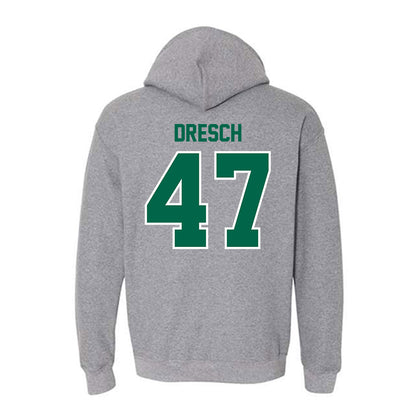 Tulane - NCAA Football : Zachary Dresch - Classic Shersey Hooded Sweatshirt-1