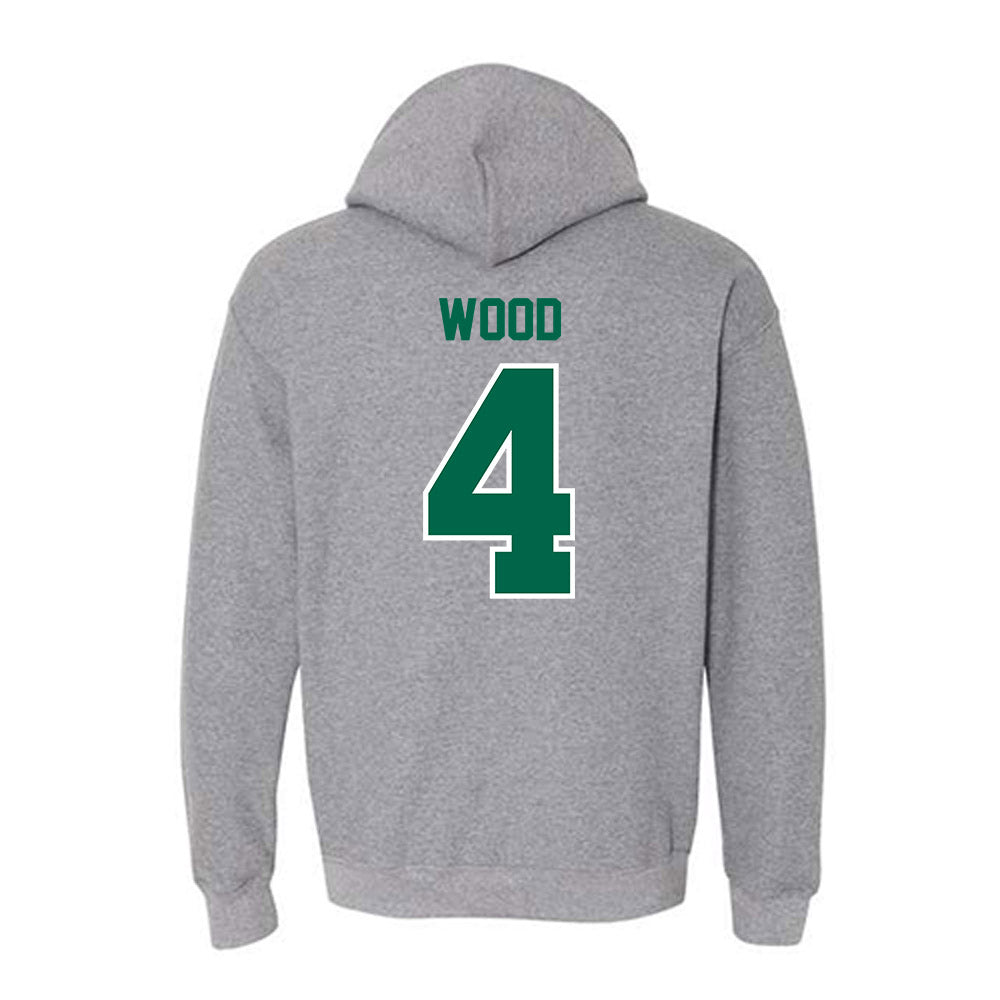 Tulane - NCAA Baseball : Tye Wood - Classic Shersey Hooded Sweatshirt-1