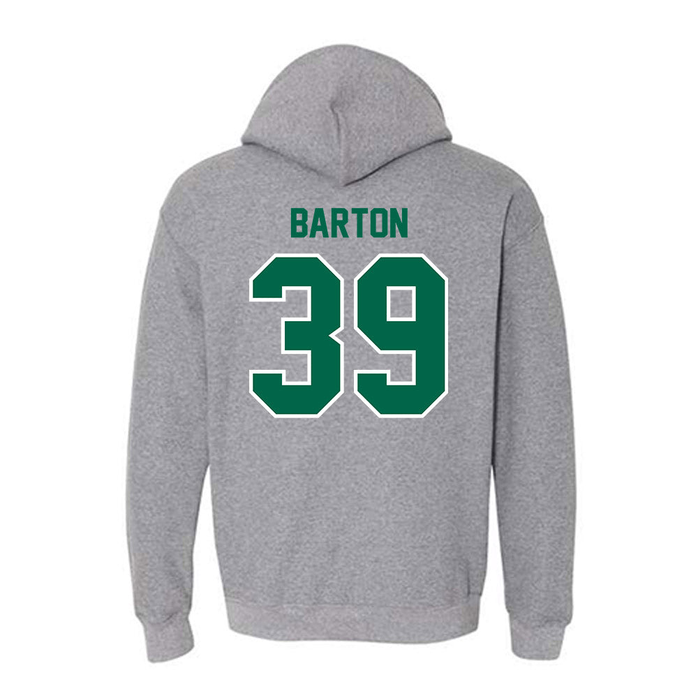 Tulane - NCAA Football : John Barton - Classic Shersey Hooded Sweatshirt-1