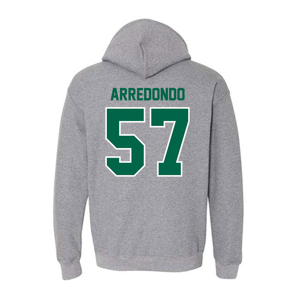 Tulane - NCAA Football : Jason Arredondo - Classic Shersey Hooded Sweatshirt-1