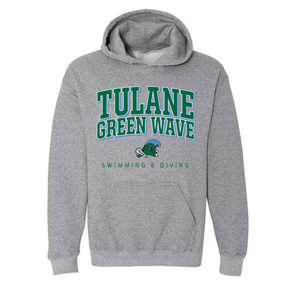 Tulane - NCAA Women's Swimming & Diving : Nicole Fant - Classic Shersey Hooded Sweatshirt-0