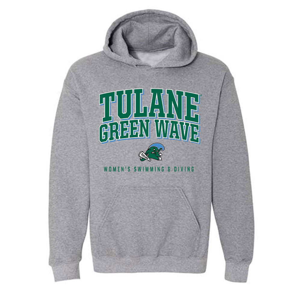 Tulane - NCAA Women's Swimming & Diving : Sydney Mullin - Classic Shersey Hooded Sweatshirt