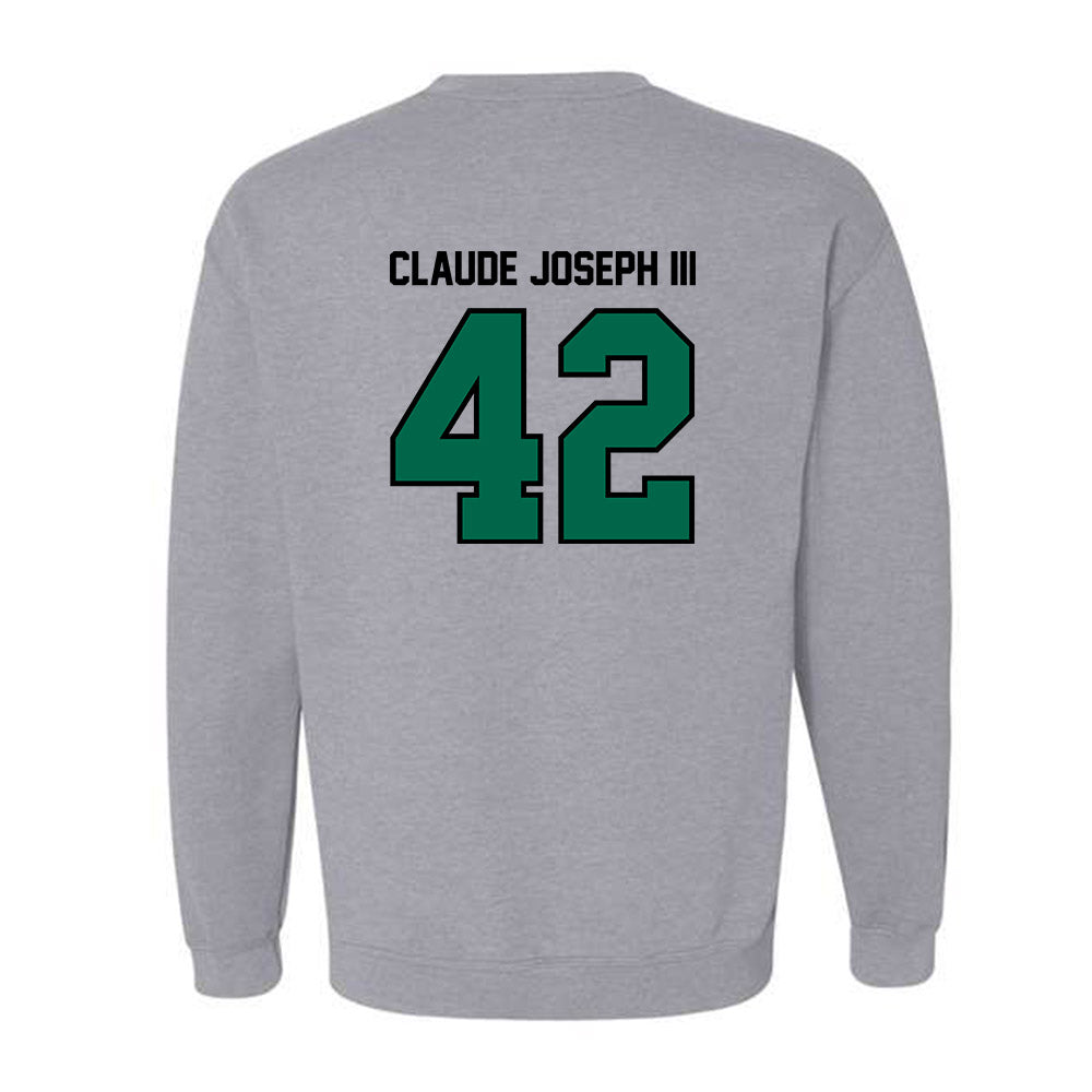 Tulane - NCAA Football : Jean Claude Joseph III - Classic Shersey Crewneck Sweatshirt-1