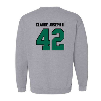 Tulane - NCAA Football : Jean Claude Joseph III - Classic Shersey Crewneck Sweatshirt-1