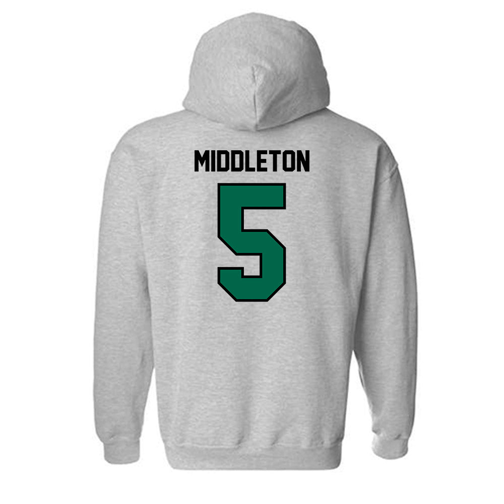 Tulane - NCAA Men's Basketball : Scotty Middleton - Classic Shersey Hooded Sweatshirt-1