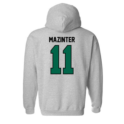 Tulane - NCAA Baseball : Max Mazinter - Classic Shersey Hooded Sweatshirt-1