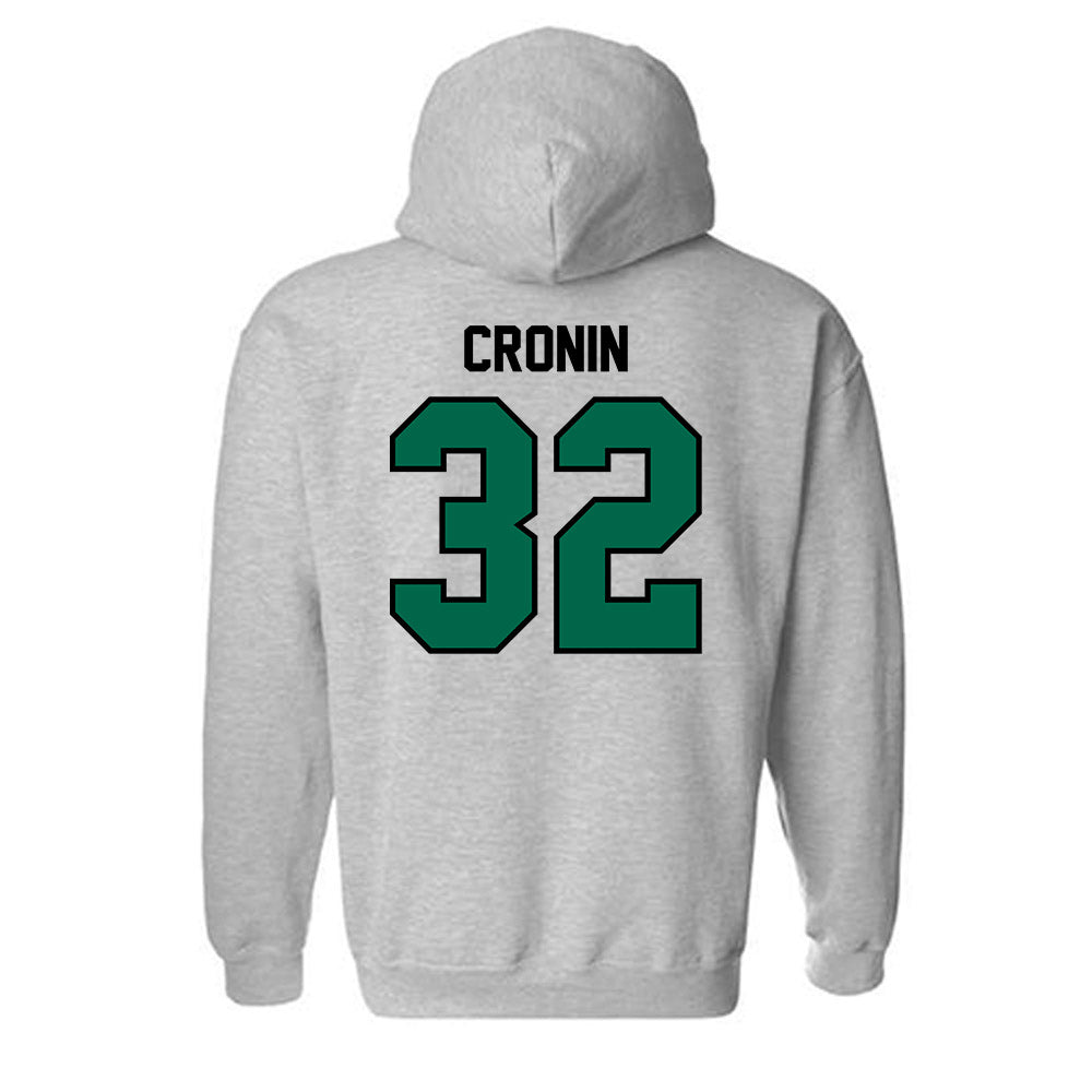 Tulane - NCAA Men's Basketball : Luke Cronin - Classic Shersey Hooded Sweatshirt-1
