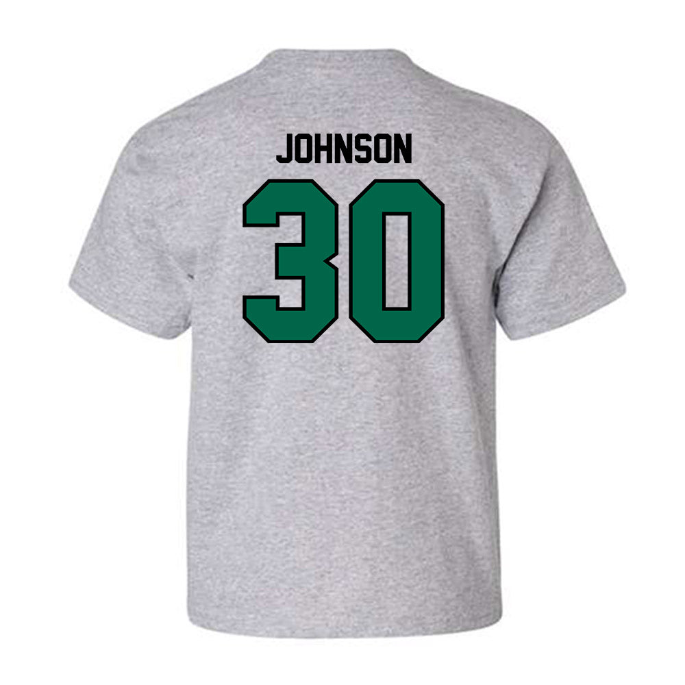 Tulane - NCAA Baseball : Nate Johnson - Classic Shersey Youth T-Shirt-1