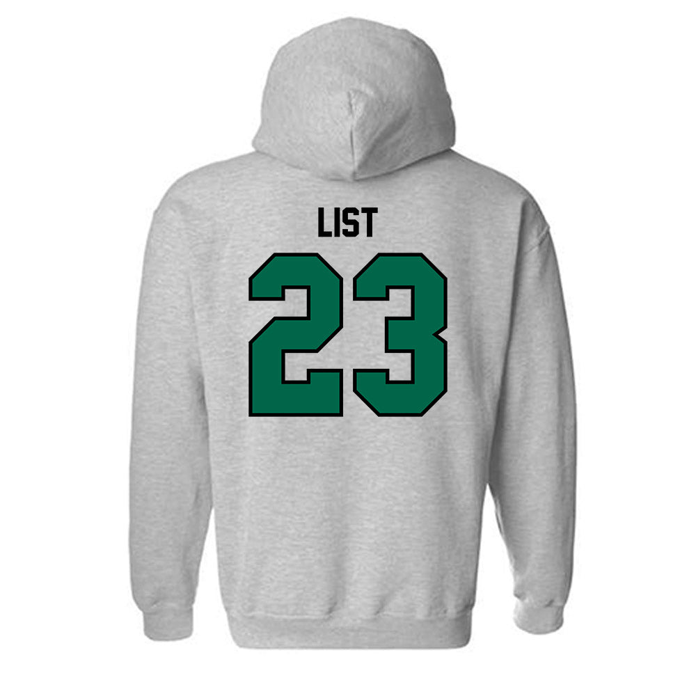 Tulane - NCAA Women's Volleyball : Chloe List - Classic Shersey Hooded Sweatshirt-1
