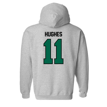 Tulane - NCAA Football : Dalton Hughes - Classic Shersey Hooded Sweatshirt-1