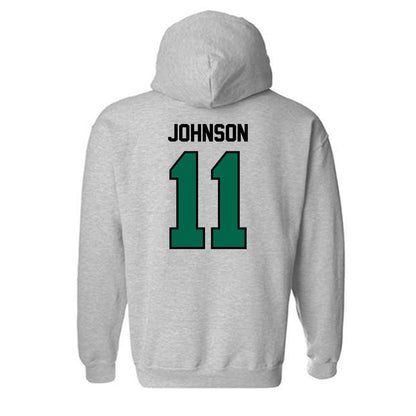 Tulane - NCAA Football : Trace Johnson - Classic Shersey Hooded Sweatshirt-1