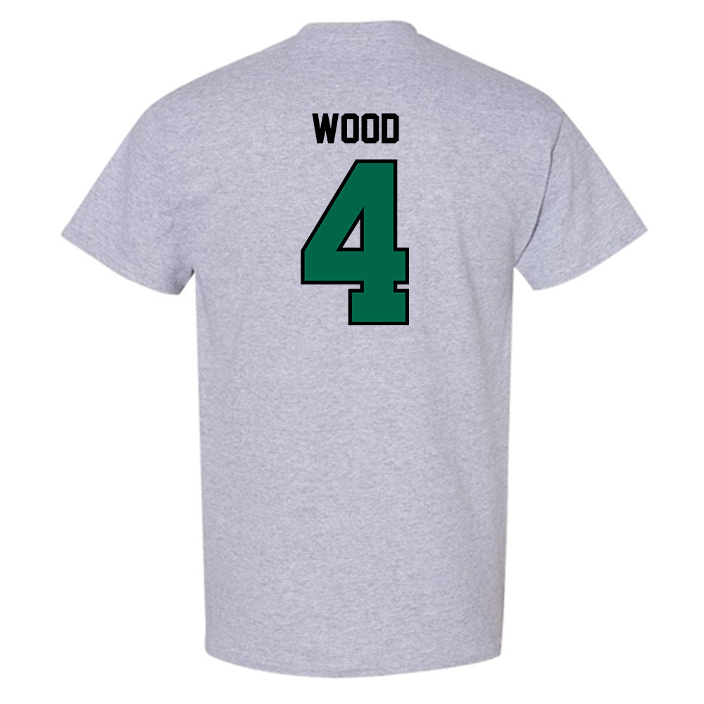 Tulane - NCAA Baseball : Tye Wood - Classic Shersey T-Shirt-1