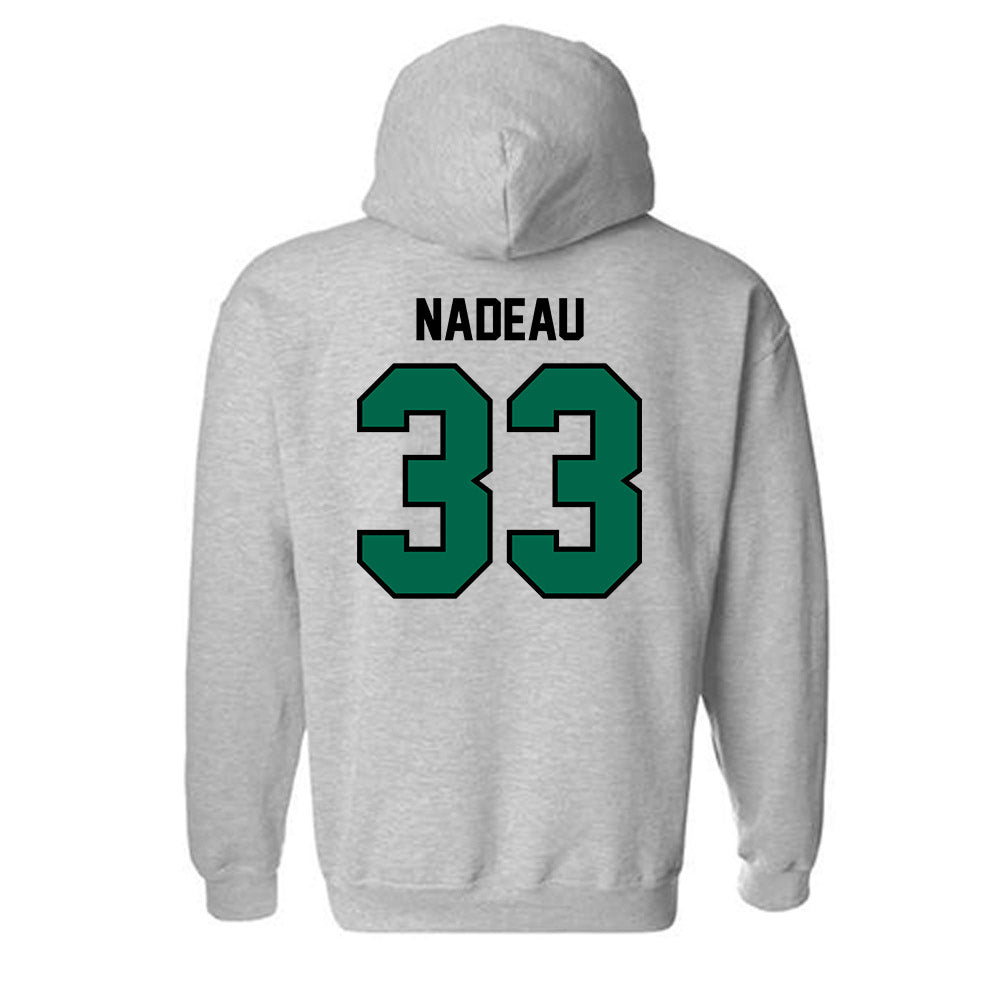 Tulane - NCAA Men's Basketball : Tj Nadeau - Classic Shersey Hooded Sweatshirt-1