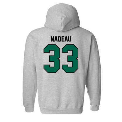 Tulane - NCAA Men's Basketball : Tj Nadeau - Classic Shersey Hooded Sweatshirt-1