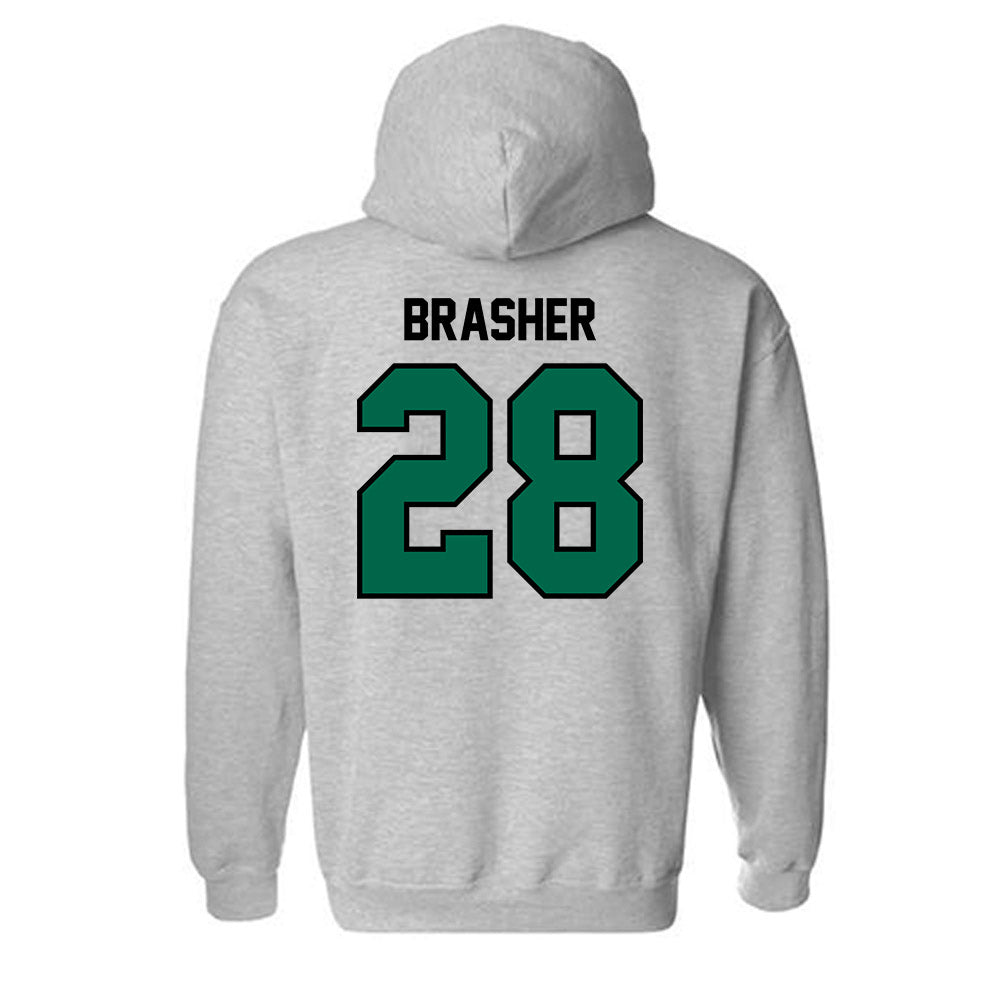 Tulane - NCAA Football : Dylan Brasher - Classic Shersey Hooded Sweatshirt-1