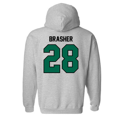 Tulane - NCAA Football : Dylan Brasher - Classic Shersey Hooded Sweatshirt-1