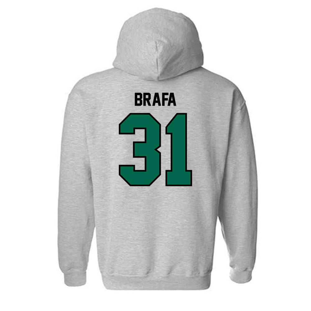 Tulane - NCAA Baseball : Jack Brafa - Classic Shersey Hooded Sweatshirt-1