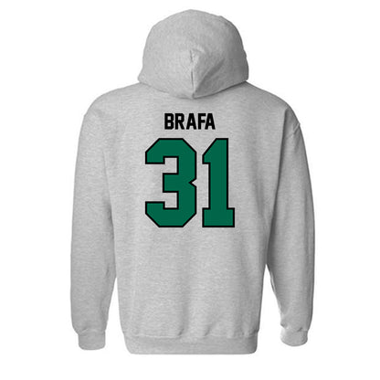 Tulane - NCAA Baseball : Jack Brafa - Classic Shersey Hooded Sweatshirt-1