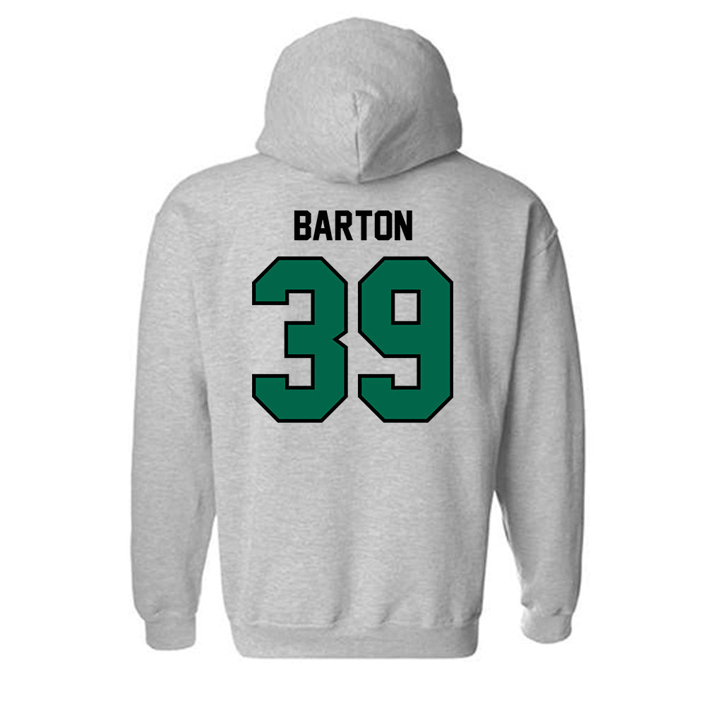 Tulane - NCAA Football : John Barton - Classic Shersey Hooded Sweatshirt-1