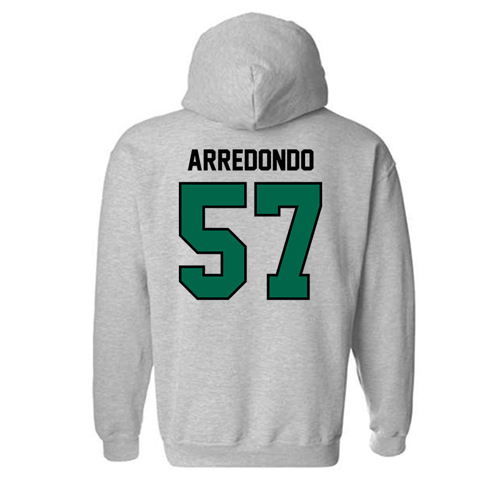 Tulane - NCAA Football : Jason Arredondo - Classic Shersey Hooded Sweatshirt-1